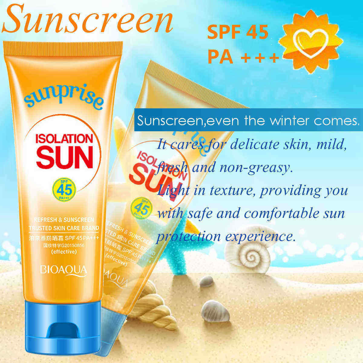 BIOAQUA-Sunscreen-SPF45-PA-Mild-Waterproof-Gel-UV-Lotion-80g-Essence-1373911