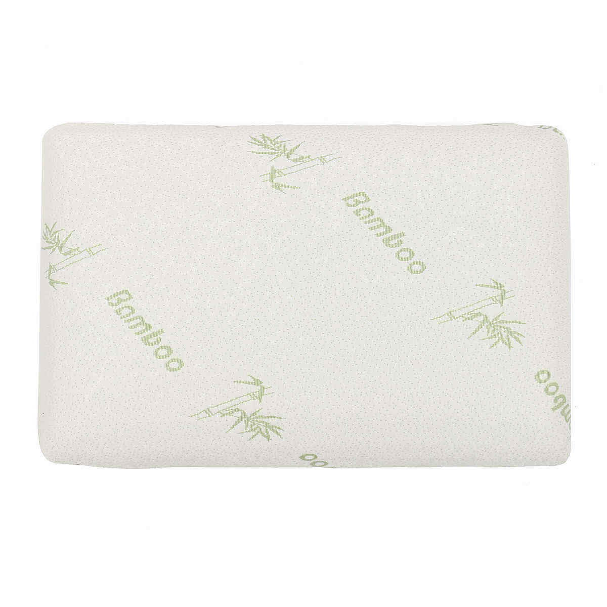 Bamboo-Fabric-Pillow-Memory-Foam-Filler-Pressure-Relief-AntibacterialampAnti-Mite-1391830