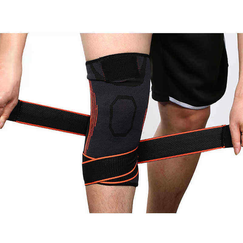 Basketball-Football-Climbing-Wear-resistant-Breathable-Cover-Pressure-Belt-Knitted-Knee-Pad-1563762