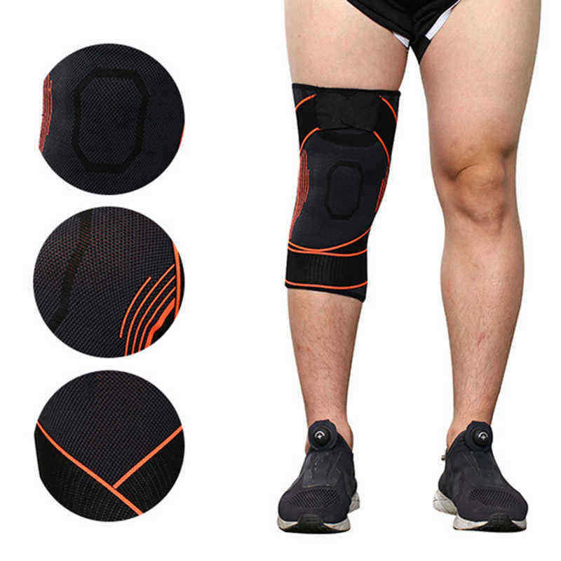 Basketball-Football-Climbing-Wear-resistant-Breathable-Cover-Pressure-Belt-Knitted-Knee-Pad-1563762