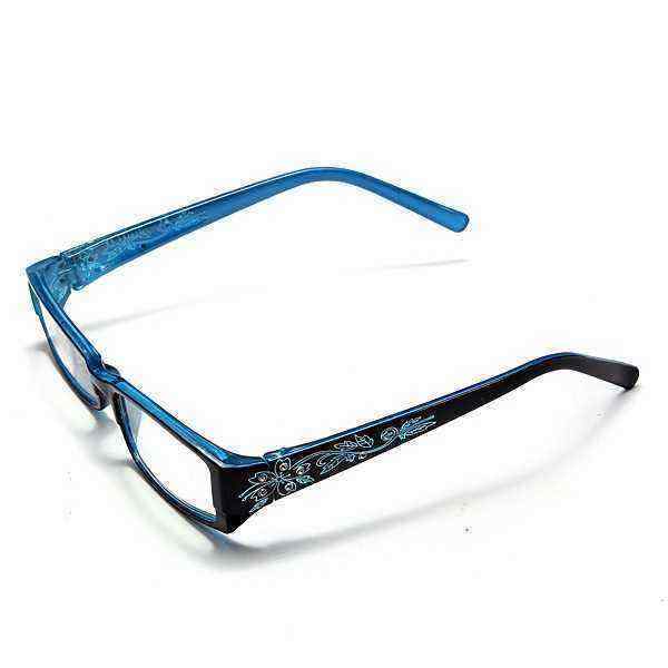 Blue-Female-Diamond-Flower-Frame-Presbyopic-Reading-Glasses-Eyeglasses-10-15-20-25-30-35-40-1016104