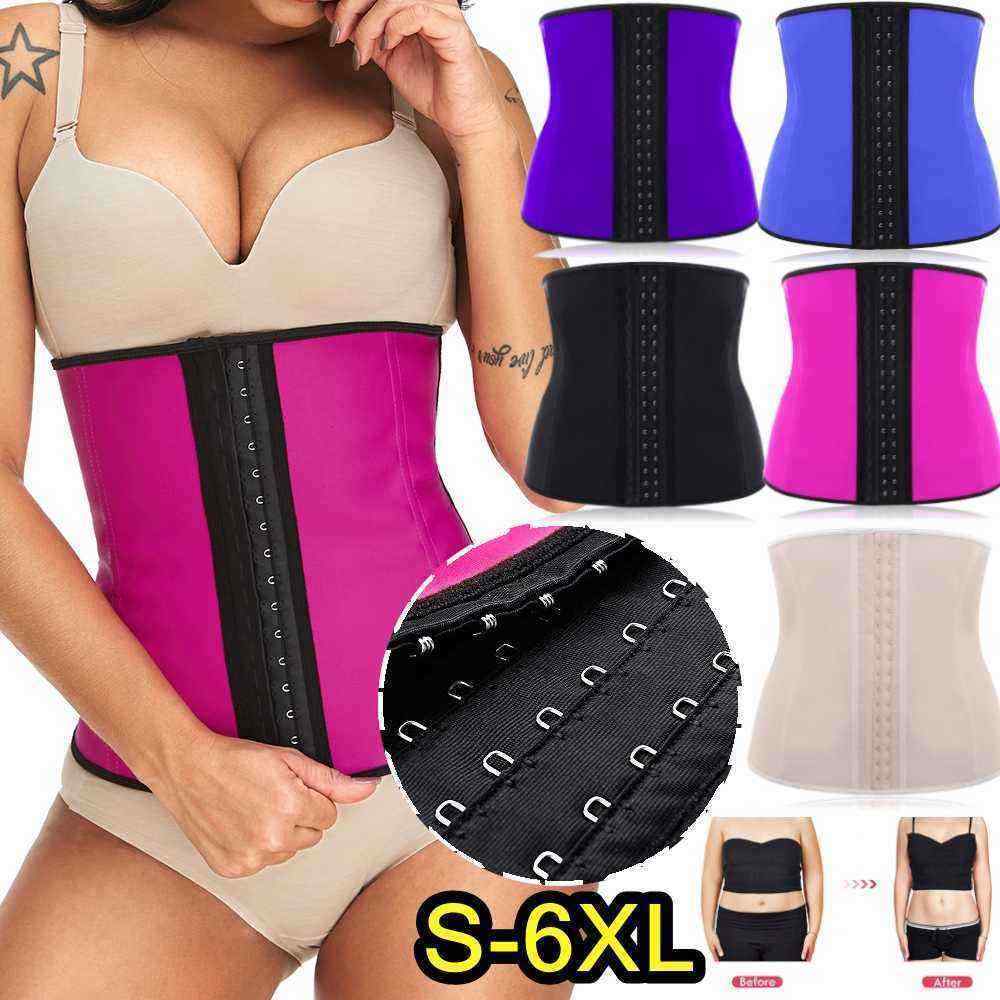 Bone-Flat-Tummy-Slimming-Waist-Trainer-Women-Body-Shaper-Cincher-Underbust-Shapewear-1533695
