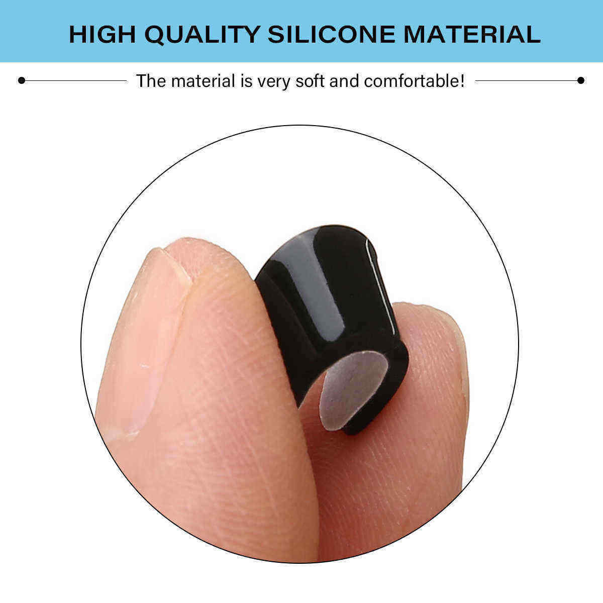 CHARMINER-32-Pairs-Soft-Eyeglasses-Nose-Pads-Thin-Glasses-Adhesive-Stick-on-Anti-Slip-Soft-Silicone--1474795