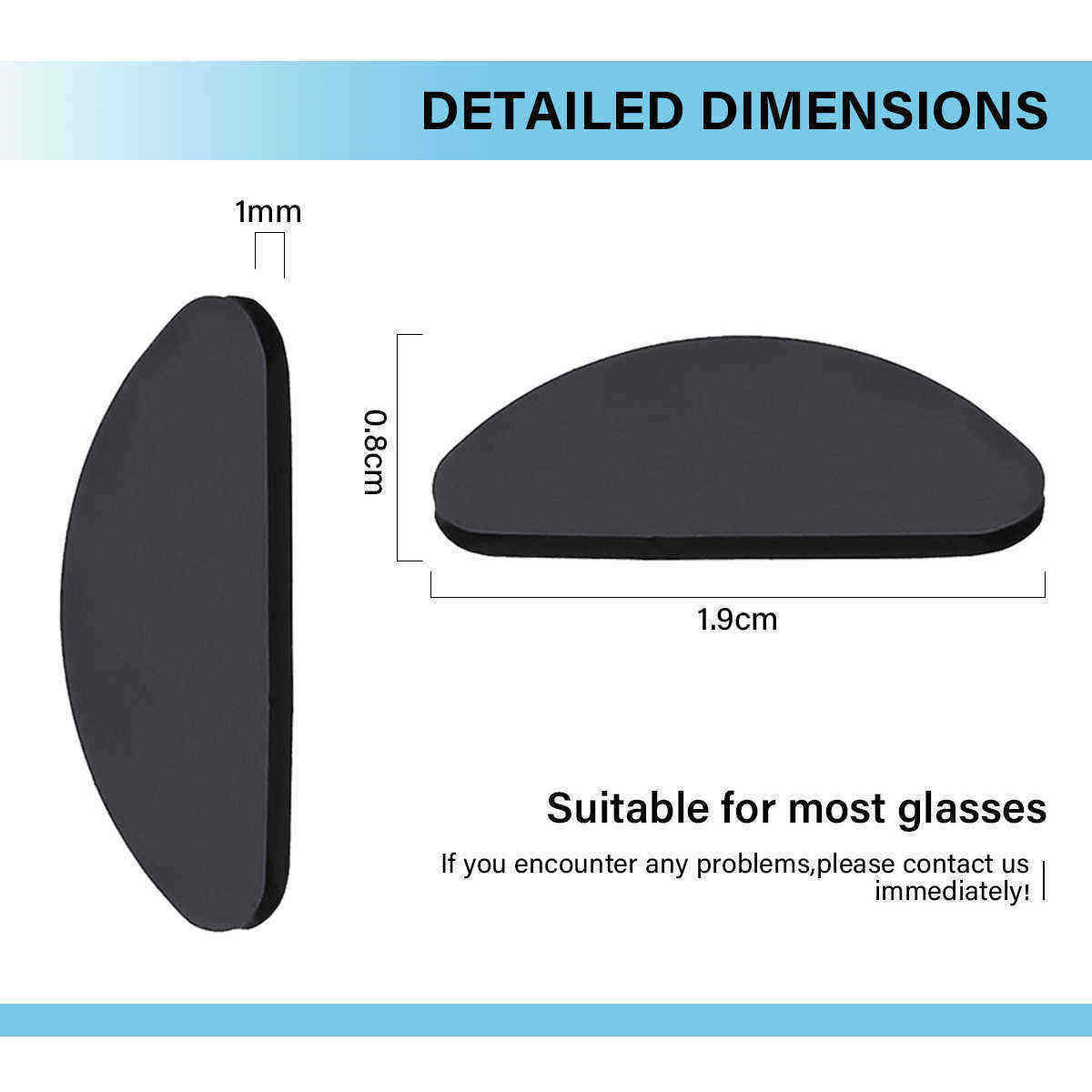 CHARMINER-32-Pairs-Soft-Eyeglasses-Nose-Pads-Thin-Glasses-Adhesive-Stick-on-Anti-Slip-Soft-Silicone--1474795