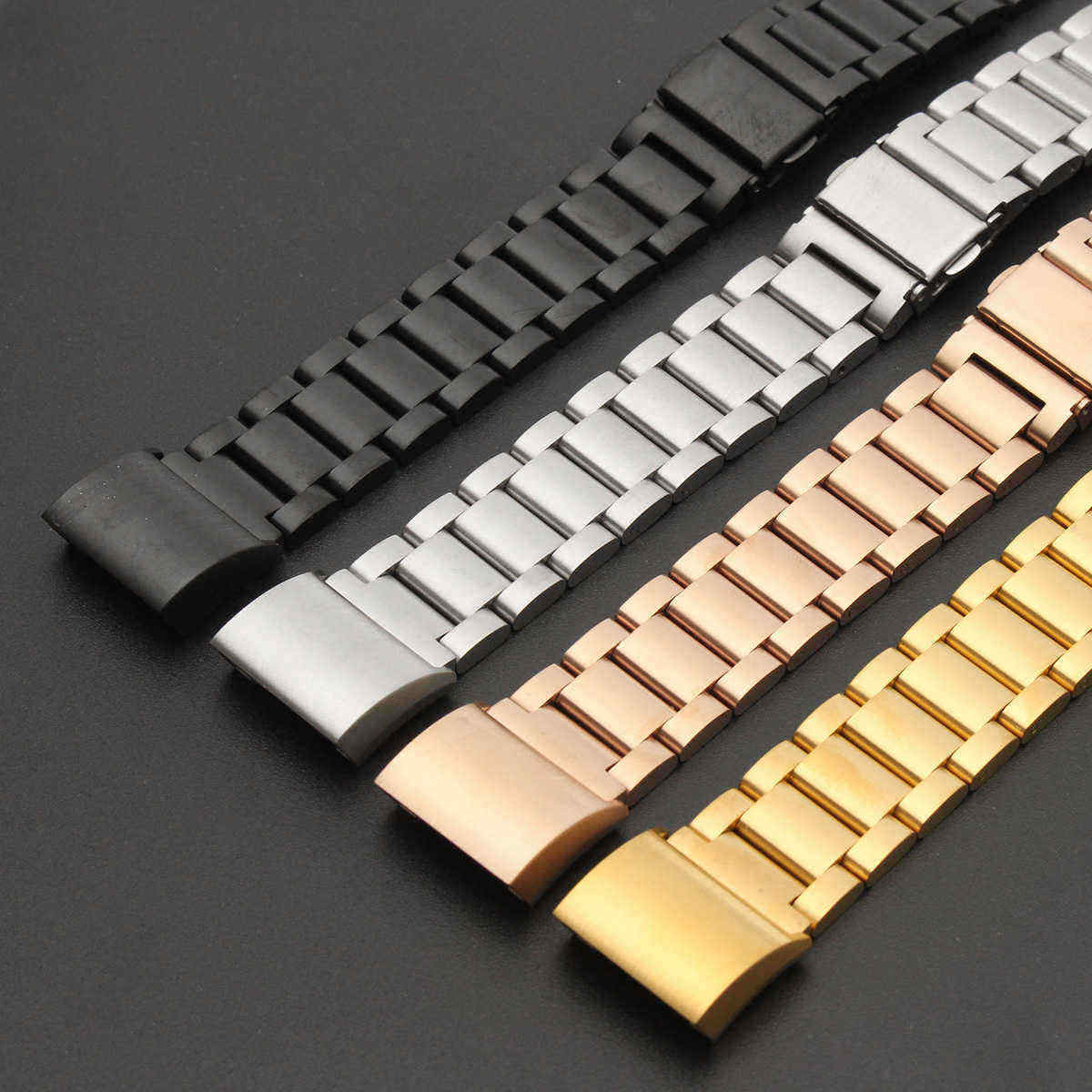 Classy-Replacement-Strap-For-Fitbit-Charge-2-Tracker-Stainless-Steel-Bracelet-Wristband-1149865