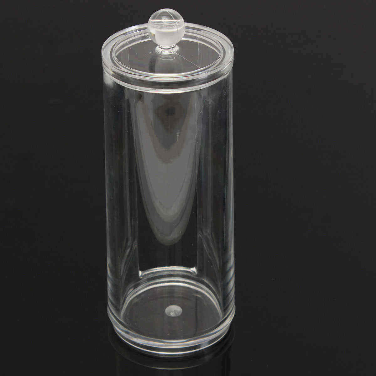 Clea-Acrylic-Cotton-Pads-Container-Cosmetic-Organizer-Nail-Art-Makeup-Standing-Holder-1116016