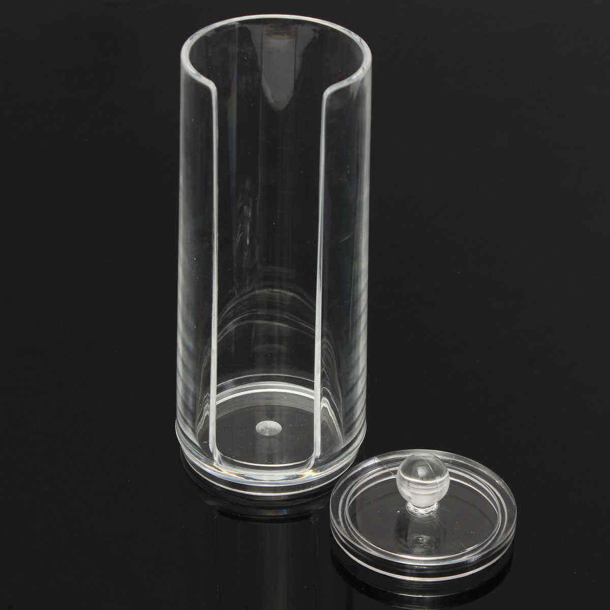 Clea-Acrylic-Cotton-Pads-Container-Cosmetic-Organizer-Nail-Art-Makeup-Standing-Holder-1116016