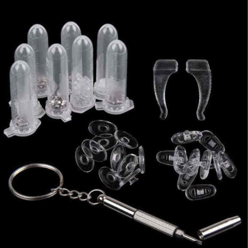 Clock-Frameless-Sunglasses-Frame-Nose-Pads-Screw-Box-Nut-Cutter-Toolkit--Combination-Package-1231047