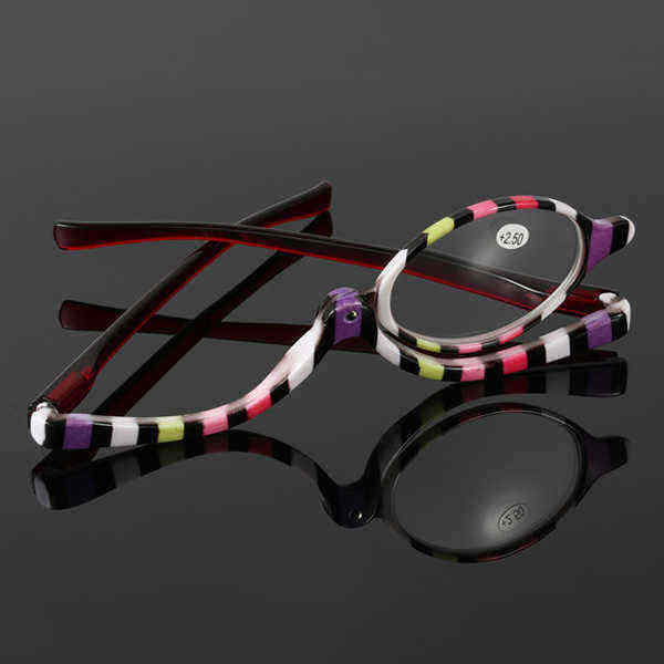 Colorful-Magnifying-Makeup-Glasses-Eye-Spectacles-Reading-Glasses-Flip-Down-Lens-Folding-for-Women-C-1213647