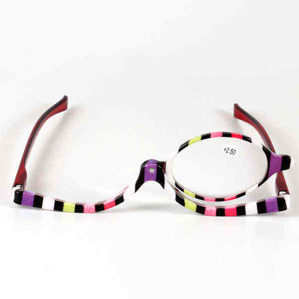 Colorful-Magnifying-Makeup-Glasses-Eye-Spectacles-Reading-Glasses-Flip-Down-Lens-Folding-for-Women-C-1213647