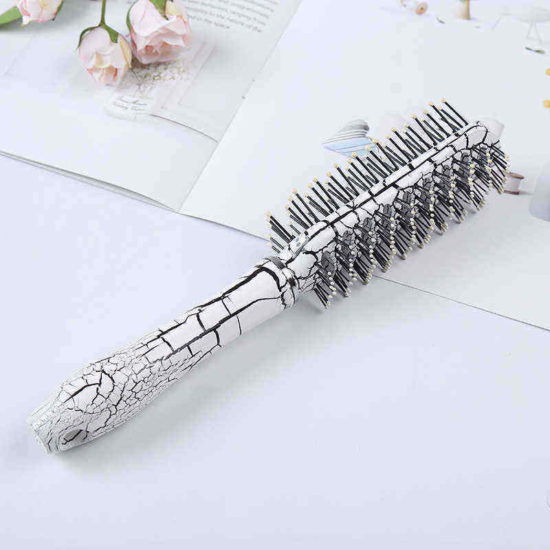 Crackle-Forming-Design-Plastic-Hair-Comb-Brush-Straight-Smooth-Hairs-Barber-Salon-Home-1302778