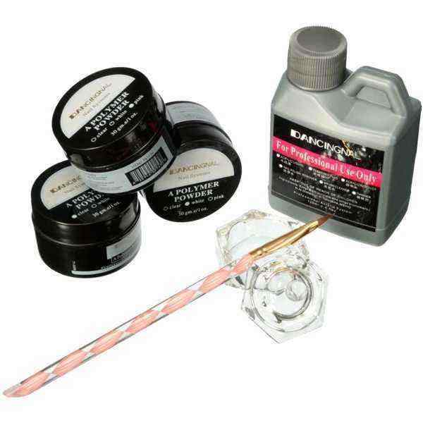 DANCINGNAIL-Acrylic-Liquid-Crystal-Powder-Kit-Nail-Art-Pen-Dish-Set-1000975