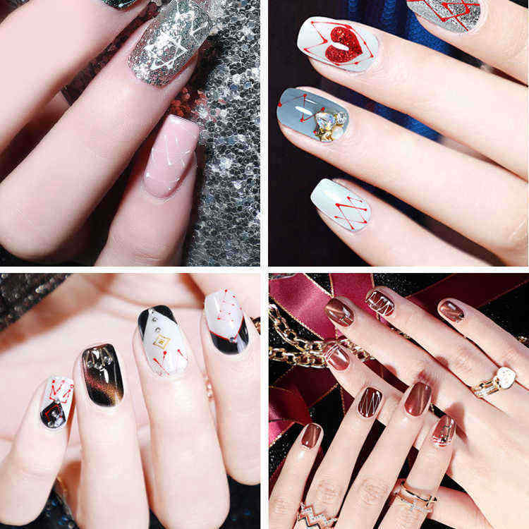 DANCINGNAIL-Elastic-Liner-UV-Gel-Polish-Creative-DIY-Star-Map-Cobweb-Flower-Drawing-Colour-Painting-1290032