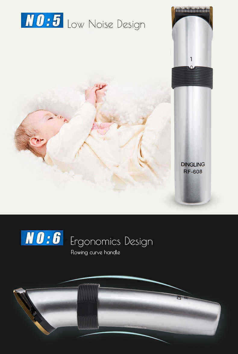 DINGLING-RF-608-Electric-Hair-Clipper-Trimmer-Rechargeable-Men-Child-Low-Noise-220V-1254894