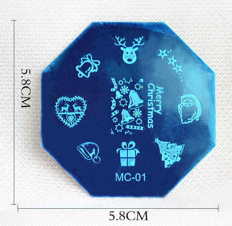 Dancingnail-Christmas-Nail-Stamping-Plates-Image-Stamp-Template-Manicure-Stencil-Santa-Claus-1208902