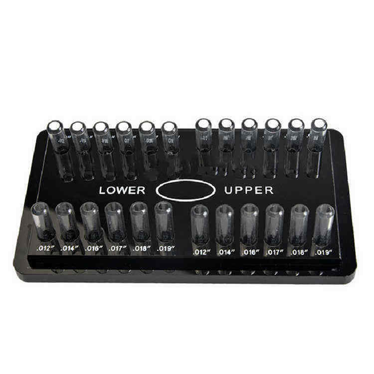Dental-Acrylic-Organizer-Orthodontic-Preformed-Bur-Round-Arch-Wire-Case-Box-Holder-1120698