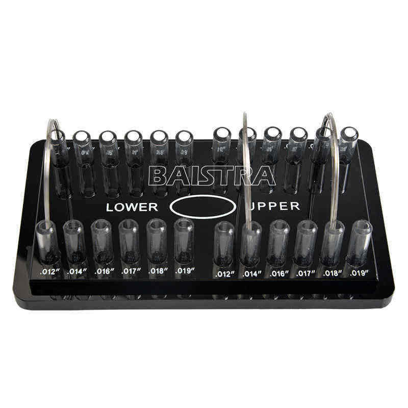 Dental-Acrylic-Organizer-Orthodontic-Preformed-Bur-Round-Arch-Wire-Case-Box-Holder-1120698