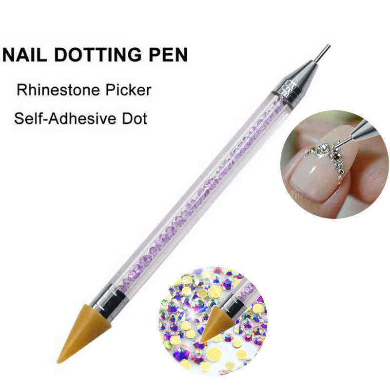 Dual-headed-Nail-Rhinestone-Picker-Wax-Pen-Manicure-Tools-Dotting-Pencil-Decoration-1261242