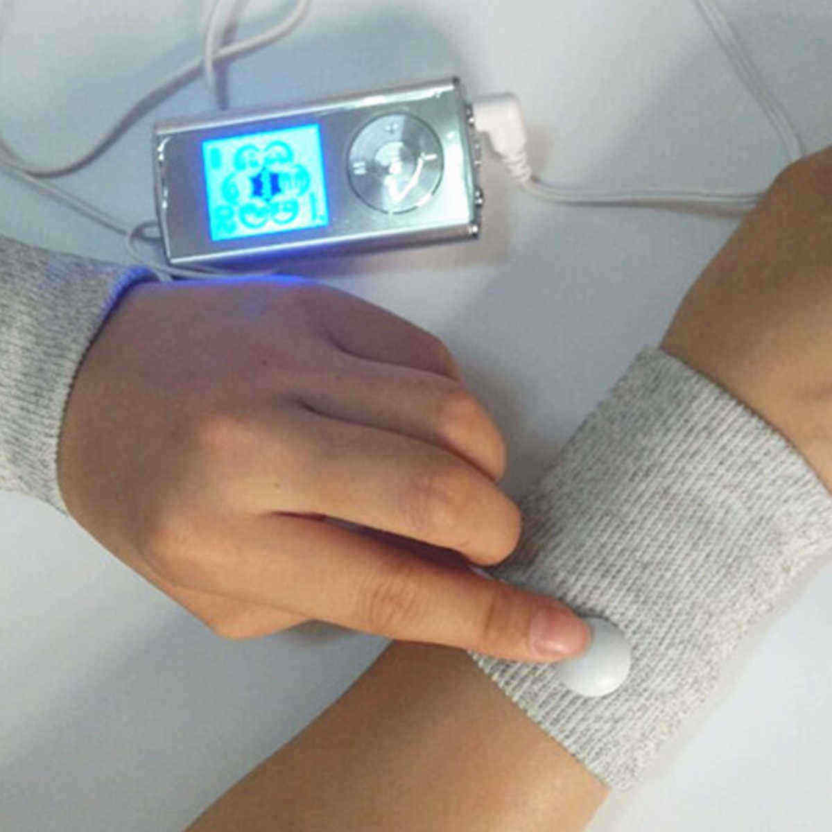 EMSDDS-Electro-therapy-Wristband-Silver-Fiber-Conductive-Physiotherapy-Massage-1570034