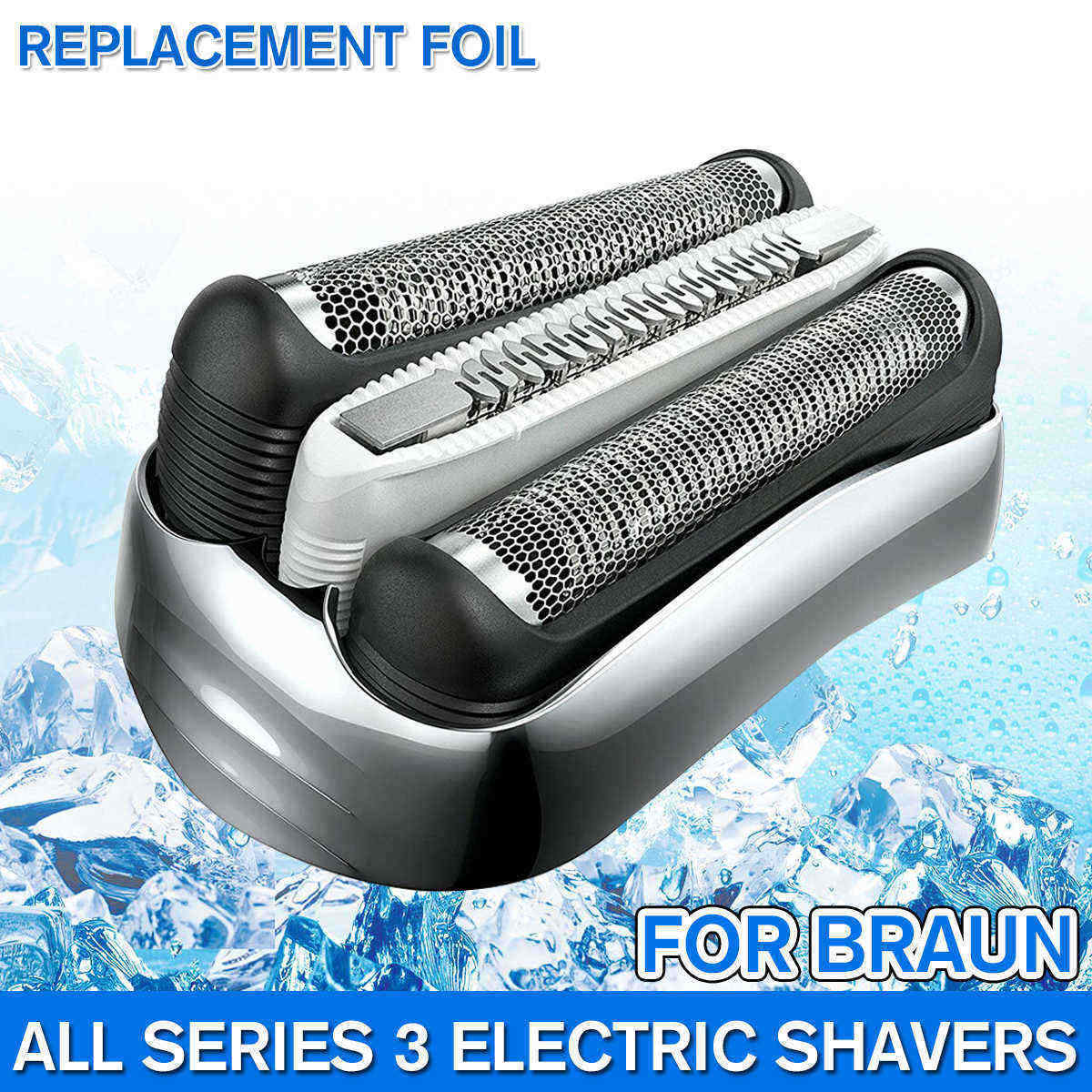 Electric-Shaver-Replacement-For-Braun-32s-3-Series-Foil-Replacement-Cassette-Cartridge-Silver-1539222