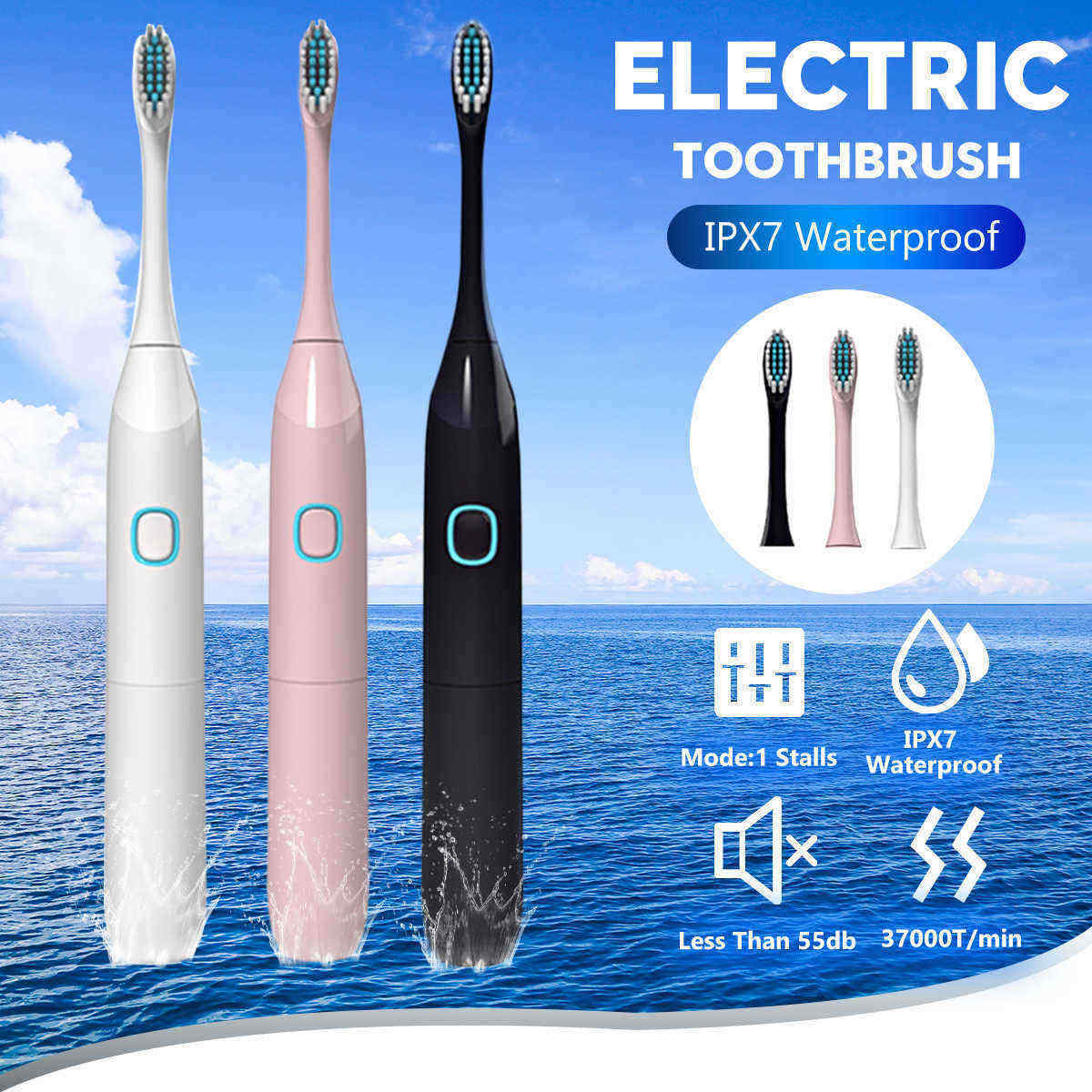 Electric-Toothbrush-Vibrating-Toothbrush-with-Replacement-Heads-Acoustic-Wave-Vibration-Waterproof-S-1464330