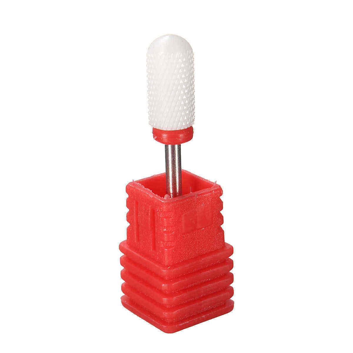 Electric-White-Ceramic-Nail-Drill-Bit-Manicure-Machine-Tool-Smooth-File-Polish-332quot-1123582