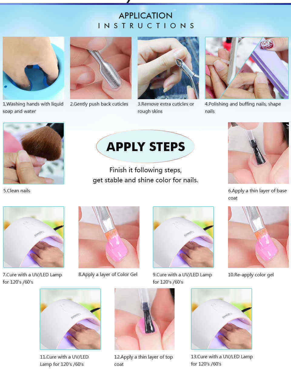 FOCALLURE-Temperature-Color-Change-UV-Gel-Polish-Nail-Art-Varnish-Manicure-7ml-30-Bright-Colors-1162709