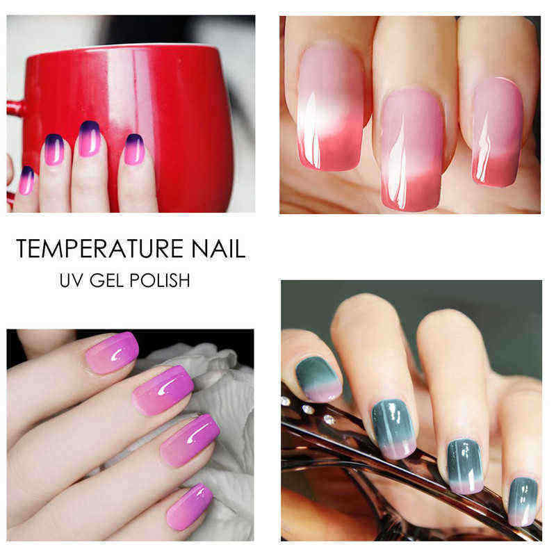 FOCALLURE-Temperature-Color-Change-UV-Gel-Polish-Nail-Art-Varnish-Manicure-7ml-30-Bright-Colors-1162709