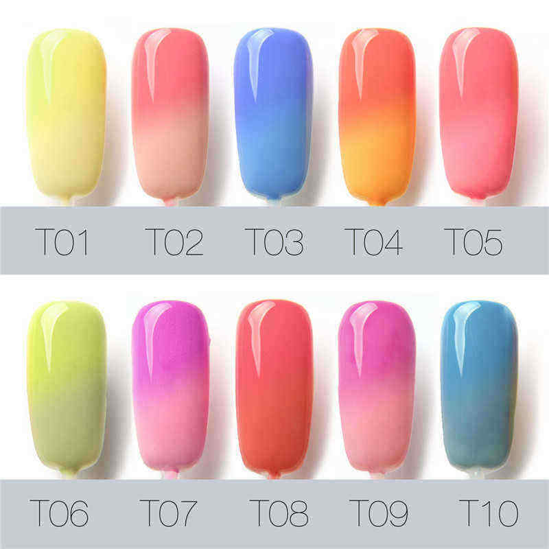 FOCALLURE-Temperature-Color-Change-UV-Gel-Polish-Nail-Art-Varnish-Manicure-7ml-30-Bright-Colors-1162709