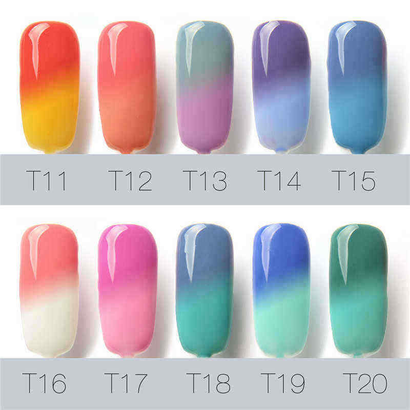 FOCALLURE-Temperature-Color-Change-UV-Gel-Polish-Nail-Art-Varnish-Manicure-7ml-30-Bright-Colors-1162709