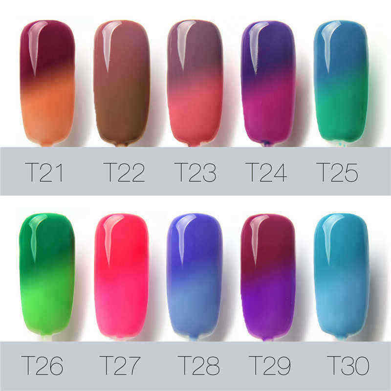 FOCALLURE-Temperature-Color-Change-UV-Gel-Polish-Nail-Art-Varnish-Manicure-7ml-30-Bright-Colors-1162709