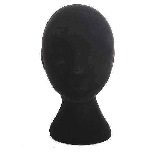 Female-Black-Styrofoam-Mannequin-Head-Stand-Model-920609