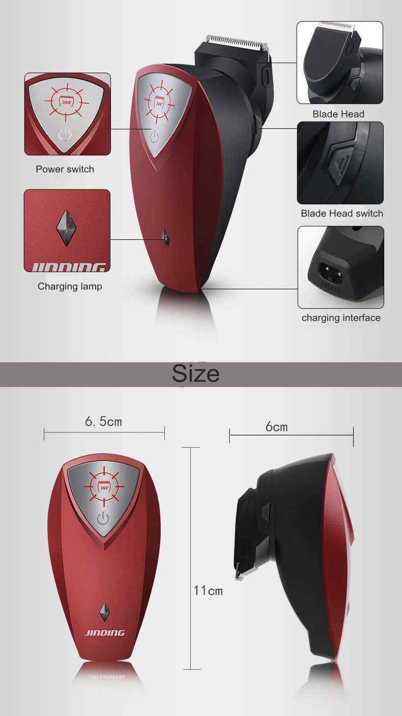 JINDING-JD-901-Mens-Electric-Hair-Clipper-Trimmer-360-Degree-Rotation-Self-service-Temples-Shaver-1450313