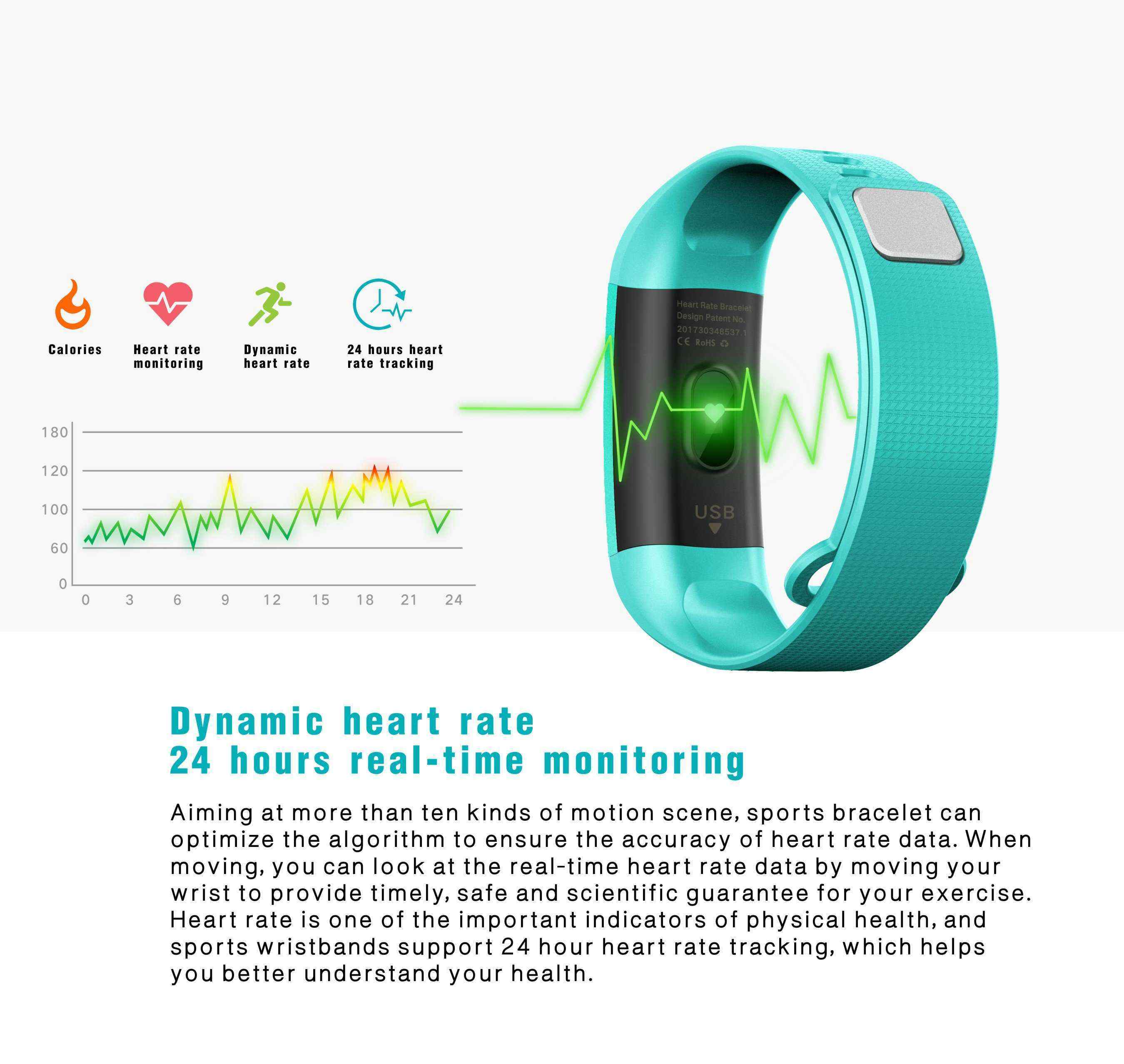 KASCA-S8-IP67-Waterproof-Heart-Rate-Monitor-Bracelet-USB-Portable-Charging-Keep-Healthy-1218586