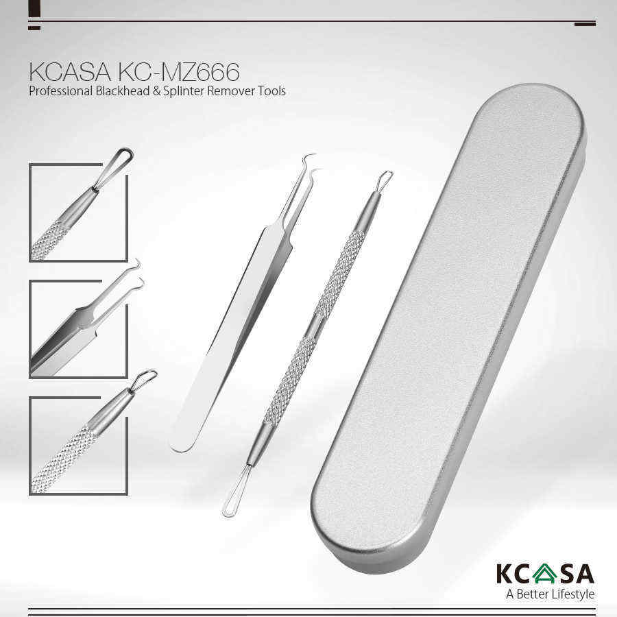 KCASA-KC-MZ666-Multipurpose-Blackhead-Extractor-Tools-Kit-Pimples-Acne-Splinter-Remover-Tweezers-1144814