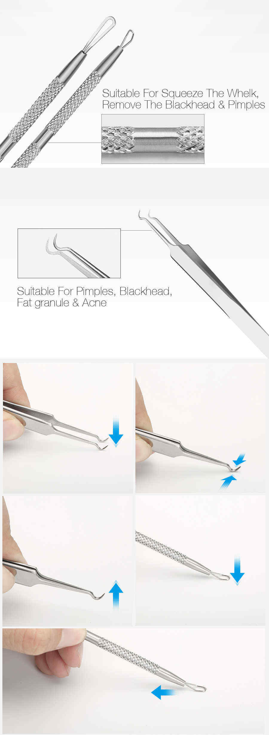 KCASA-KC-MZ666-Multipurpose-Blackhead-Extractor-Tools-Kit-Pimples-Acne-Splinter-Remover-Tweezers-1144814