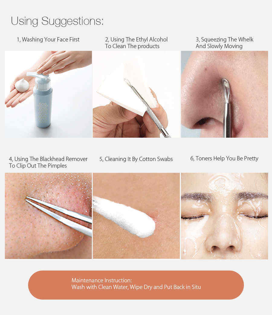 KCASA-KC-MZ666-Multipurpose-Blackhead-Extractor-Tools-Kit-Pimples-Acne-Splinter-Remover-Tweezers-1144814