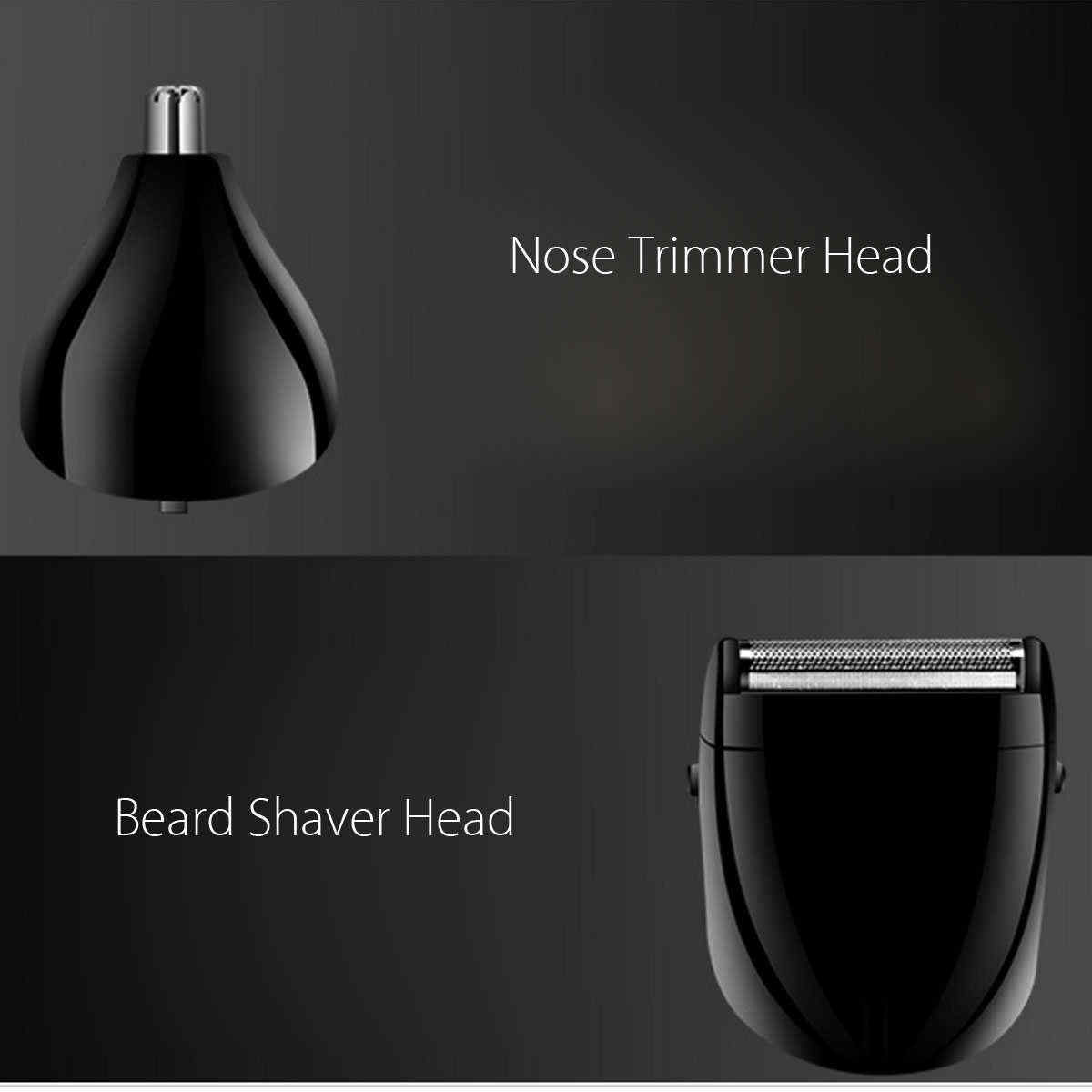 KEMEI-KM-1407-Electric-Cordless-Hair-Clipper-Nose-Trimmer-Beard-Body-Shaver-Grooming-Razor-Kit-for-S-1432057