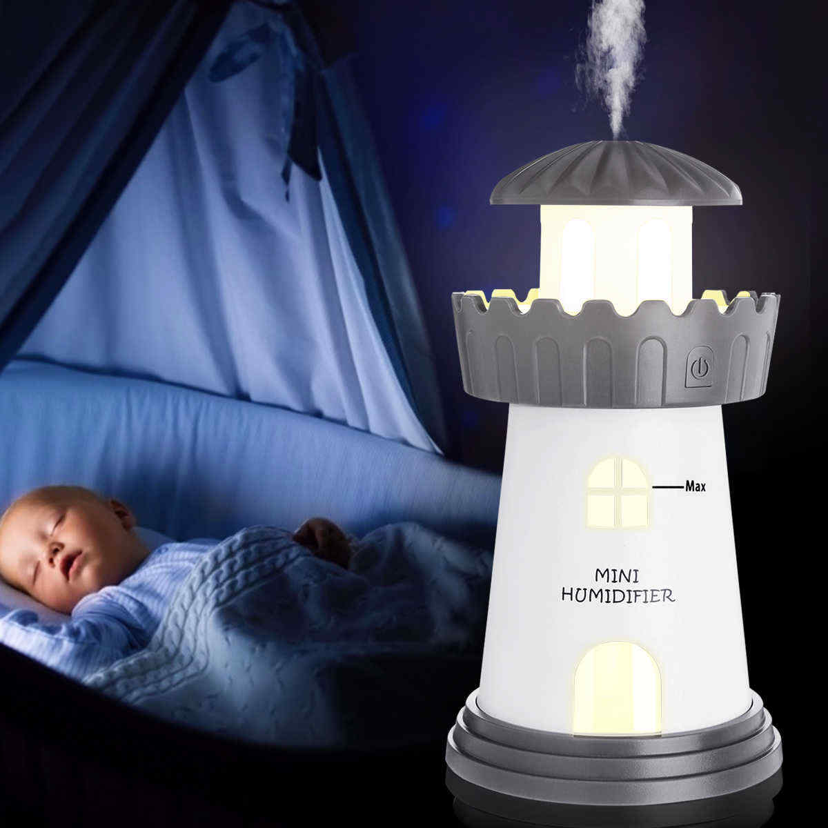 Lighthouse-Shape-25w-150ML-Air-Humidifier-Creative-USB-Air-Purifier-Mini-Aromatherapy-Machine-Humidi-1428884