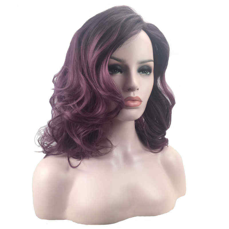 Long-Wavy-Curls-Gradient-Color-Synthetic-High-temperature-Fiber-Wig-1313598