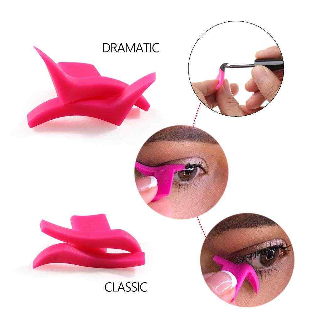 LuckyFine-2-in-1-Cat-Eye-Eyeliner-Stamp-Easy-Makeup-Stamping-Stencil-Tools-Eyeshadow-Black-Cosmetic-1261731