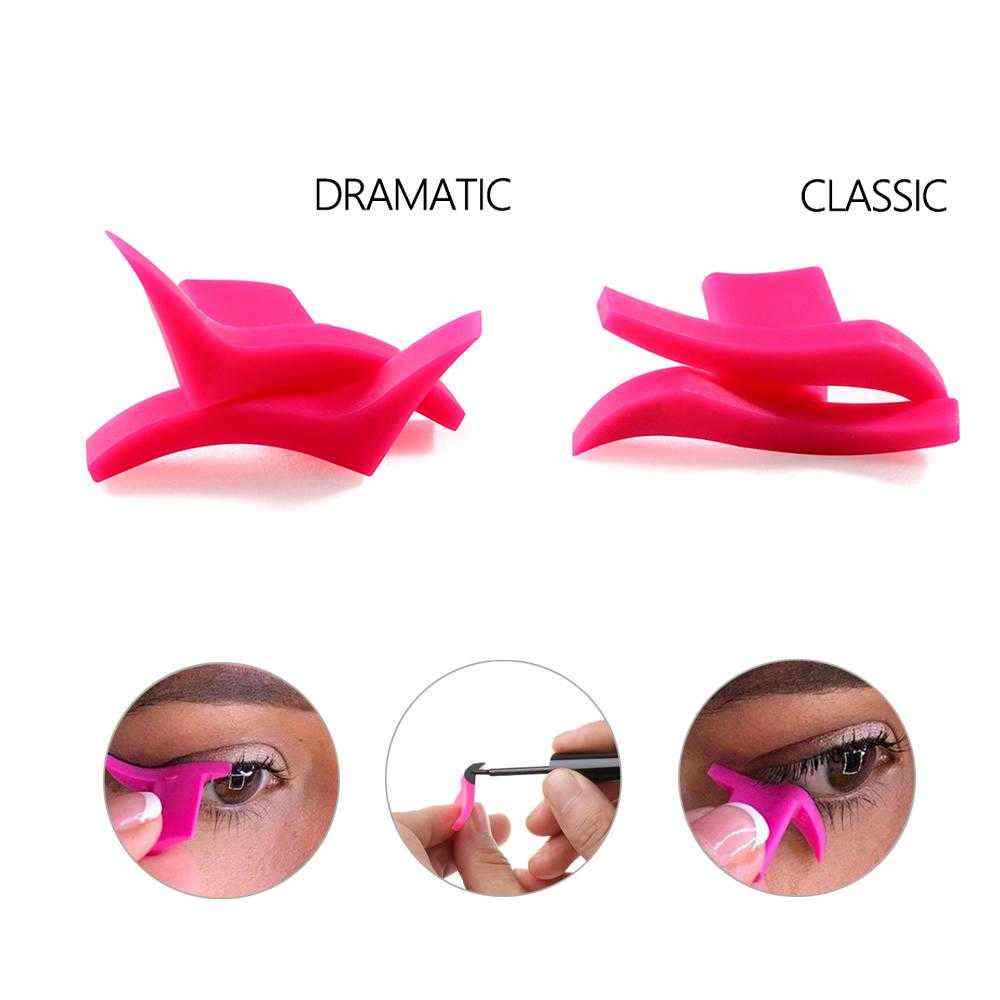 LuckyFine-2-in-1-Cat-Eye-Eyeliner-Stamp-Easy-Makeup-Stamping-Stencil-Tools-Eyeshadow-Black-Cosmetic-1261731