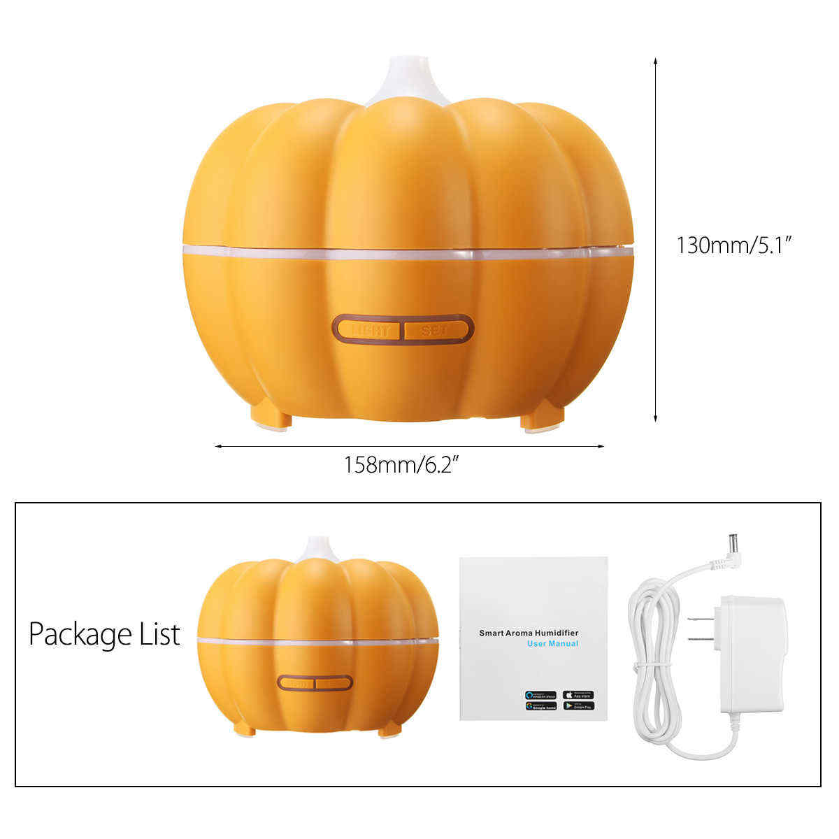 LuckyFine-WiFi-Smart-Essential-Oil-Aroma-Diffuser-Humidifier-For-Amzon-Alexa-Google-Home-1260916