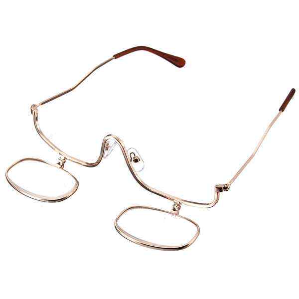 Magnifying-Makeup-Reading-Glasses-Eye-Spectacles-Flip-Down-Lens-Folding-Cosmetic-Readers-1061482