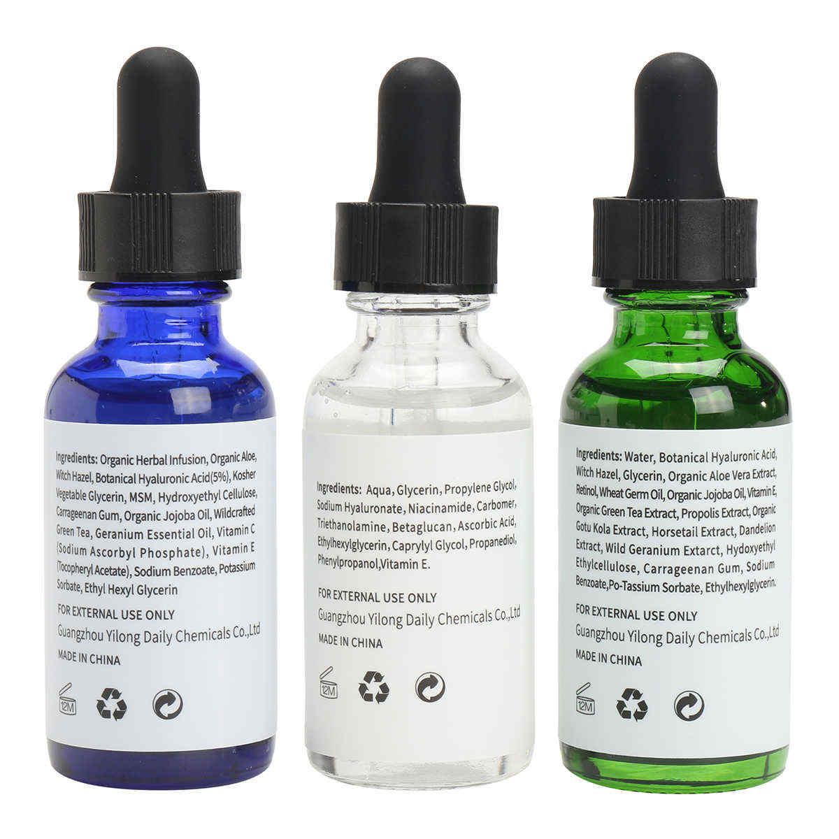 Melao-3pcs-Vitamin-C-Retinol-Hyaluronic-Acid-Serum-Kit-Green-Tea-Jojoba-Oil-Tighten-Rejuvenating-1261338