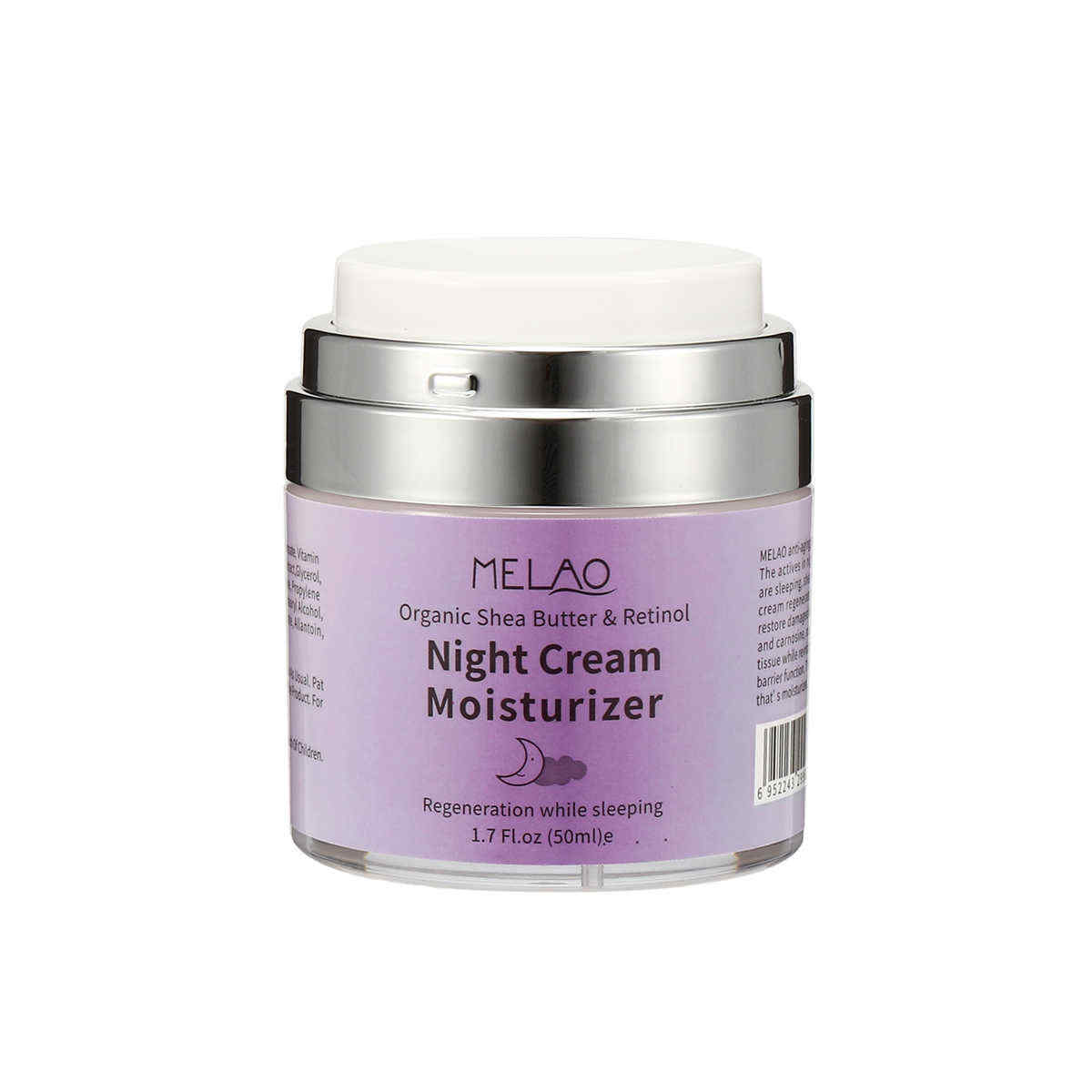 Melao-Organic-Shea-Butter-Retinol-Night-Cream-Moisturizer-Sleeping-Facial-Skincare-50ml-1300237