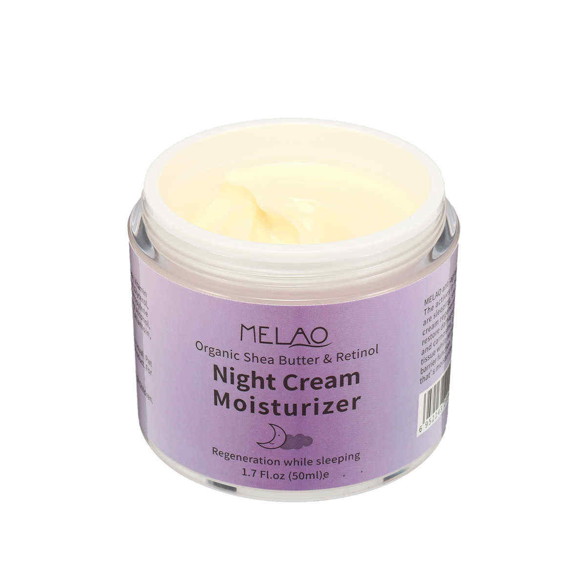 Melao-Organic-Shea-Butter-Retinol-Night-Cream-Moisturizer-Sleeping-Facial-Skincare-50ml-1300237
