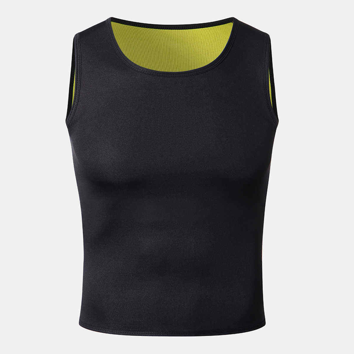 Mens-Neoprene-Body-Shaper-Slimming-Sweat-Trainer-Yoga-Gym-Cincher-Vest-1456107