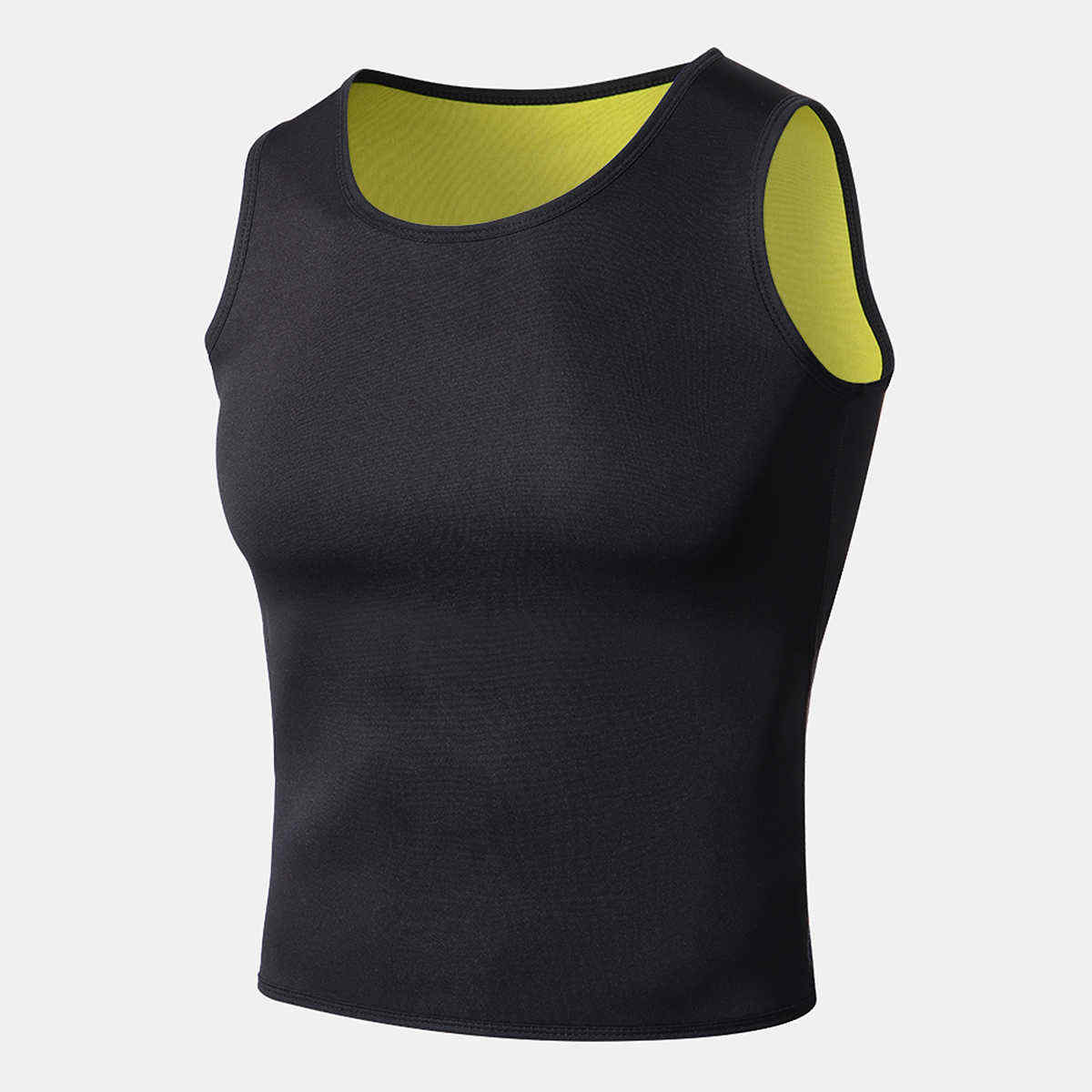 Mens-Neoprene-Body-Shaper-Slimming-Sweat-Trainer-Yoga-Gym-Cincher-Vest-1456107