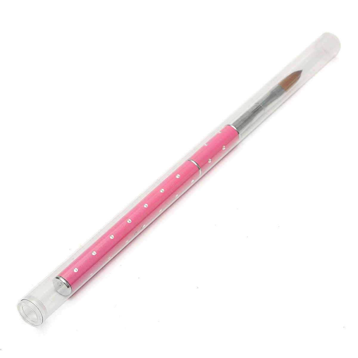 Metal-Handle-Nail-Art-Acrylic-Brush-Manicure-Tool-Salon-Draw-Painting-Pen-UV-Gel-1105901